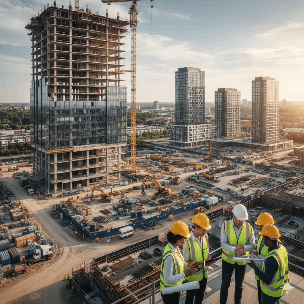 Comprehensive Commercial Construction Services are designed to manage projects smoothly & deliver high-quality results on time