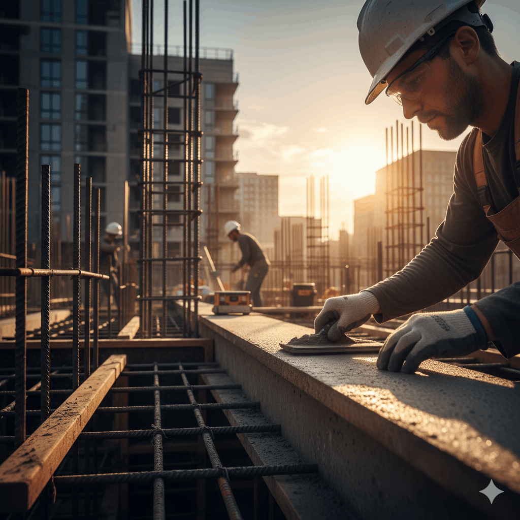 Expert Concrete Construction & Repair services for durable driveways & foundations. Get reliable & long-lasting solutions